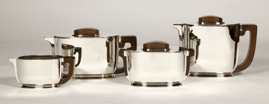Jean Tétard - 4 pieces tea / coffee set  circa Art deco