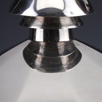 Goldsmith MOTTI - Art deco solid silver centerpiece