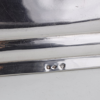 Silversmith CARDEILHAC - Covered vegetable dish in solid silver ART DECO  circa 1930