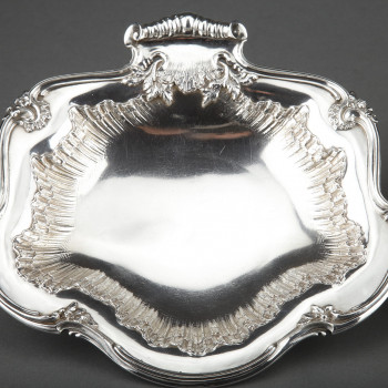 Silversmith Bointaburet - Pair of solid silver displays from the late 19th