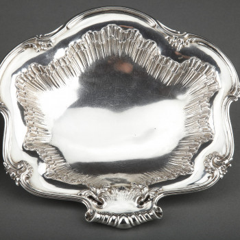 Silversmith Bointaburet - Pair of solid silver displays from the late 19th