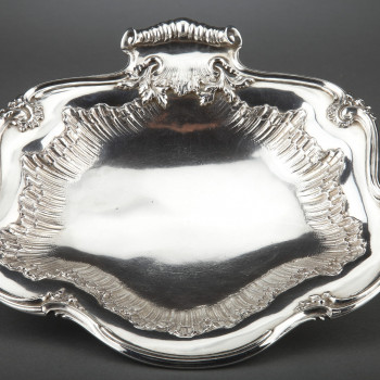 Silversmith Bointaburet - Pair of solid silver displays from the late 19th