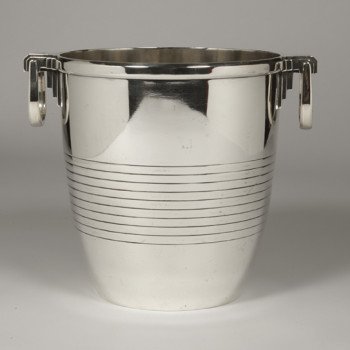 OrfèvreCampenhout - Art Deco period solid silver wine cooler