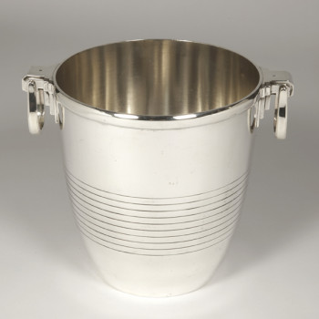 OrfèvreCampenhout - Art Deco period solid silver wine cooler