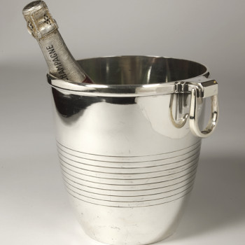 OrfèvreCampenhout - Art Deco period solid silver wine cooler