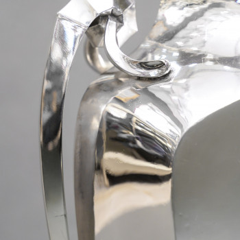 Orfèvre BOULENGER – Vase en argent massif ART DECO circa 1925/1930