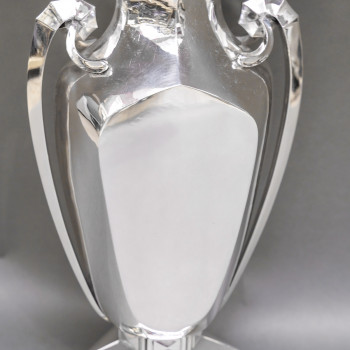 Orfèvre BOULENGER – Vase en argent massif ART DECO circa 1925/1930