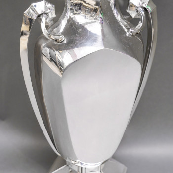 Silversmith BOULENGER - ART DECO solid silver vase circa 1925/1930