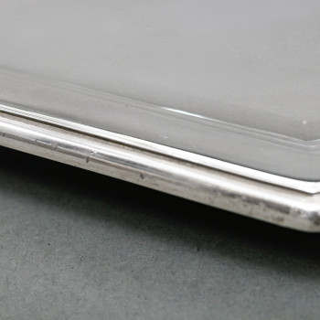 Goldsmith TETARD - ART DECO solid silver tray circa 1930