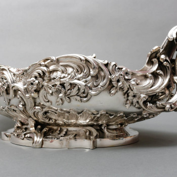 TIFFANY & Co – Important 19th century solid silver planter