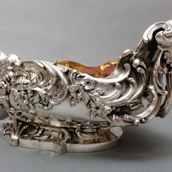 TIFFANY & Co – Important 19th century solid silver planter