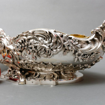 TIFFANY & Co – Important 19th century solid silver planter