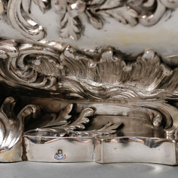 TIFFANY & Co – Important 19th century solid silver planter