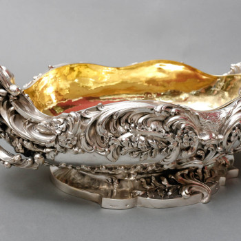 TIFFANY & Co – Important 19th century solid silver planter