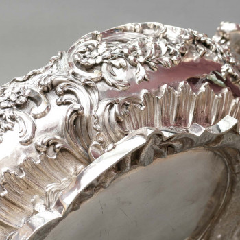 TIFFANY & Co – Important 19th century solid silver planter