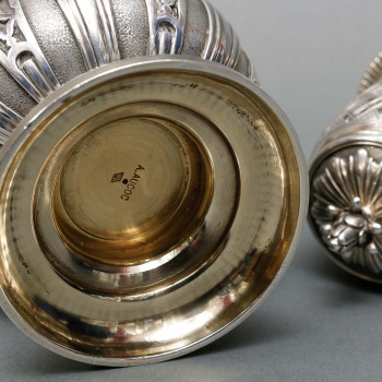 A.AUCOC – Solid silver sprinkler 19th century circa 1880