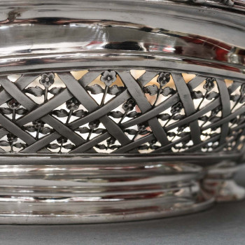 CARDEILHAC - 19th century solid silver fruit basket