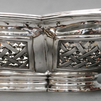 CARDEILHAC - 19th century solid silver fruit basket