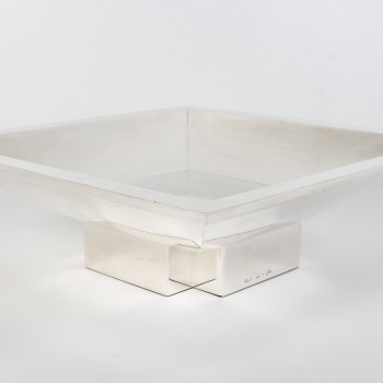 D. GARRIDO – SQUARE CENTERPIECE IN STERLING SILVER 20th