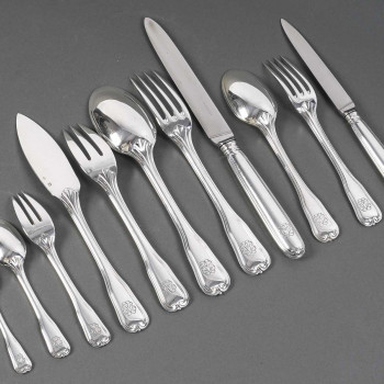 PUIFORCAT - Flatware 141 Pieces "CHOISEUL Model