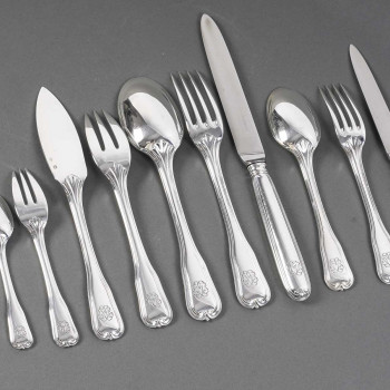 PUIFORCAT - Flatware 141 Pieces "CHOISEUL Model