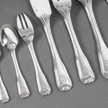 PUIFORCAT - Flatware 141 Pieces "CHOISEUL Model