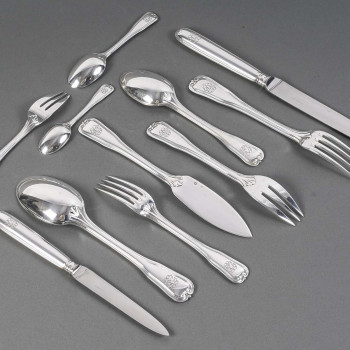 PUIFORCAT - Flatware 141 Pieces "CHOISEUL Model