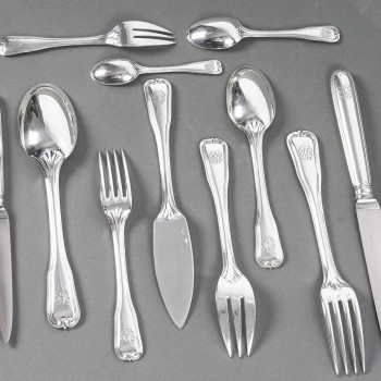 PUIFORCAT - Flatware 141 Pieces "CHOISEUL Model