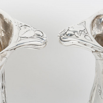 JEAN SERRIERE - Pair of Silver Coolers circa 1900