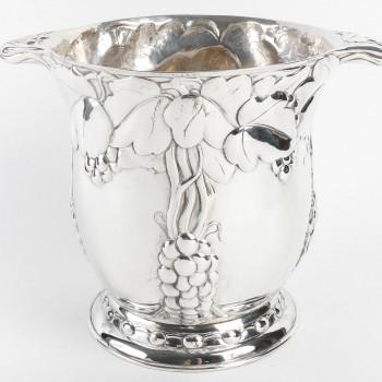 JEAN SERRIERE - Pair of Silver Coolers circa 1900