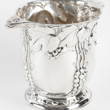 JEAN SERRIERE - Pair of Silver Coolers circa 1900