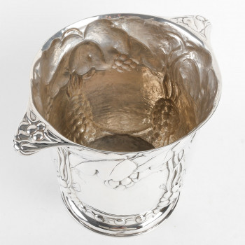 JEAN SERRIERE - Pair of Silver Coolers circa 1900