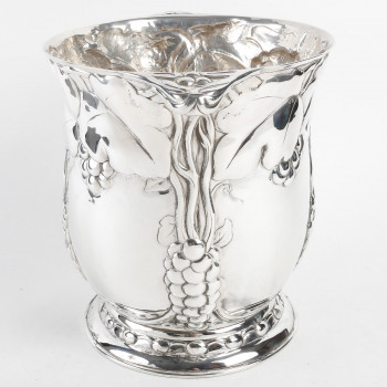 JEAN SERRIERE - Pair of Silver Coolers circa 1900