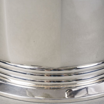PUIFORCAT – ART DECO solid silver Champagne bucket