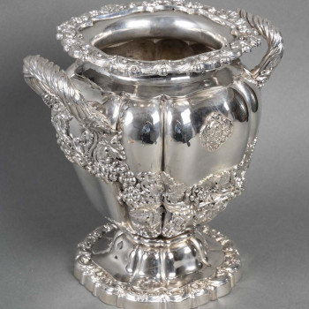 CHARLES NICOLAS ODIOT – Silver cooler from the Charles X period circa 1818/1838