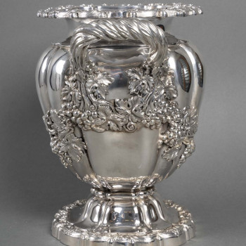 CHARLES NICOLAS ODIOT – Silver cooler from the Charles X period circa 1818/1838