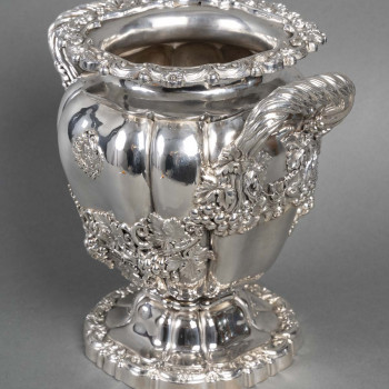 CHARLES NICOLAS ODIOT – Silver cooler from the Charles X period circa 1818/1838