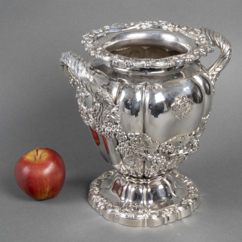 CHARLES NICOLAS ODIOT – Silver cooler from the Charles X period circa 1818/1838