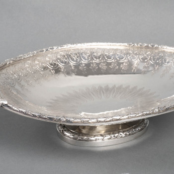 GUSTAVE ODIOT – Silver basket from the NAPOLEON III period