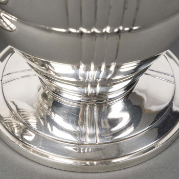 Ravinet d'Enfert - Pair of solid silver vases ARTDECO period