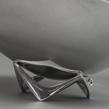 G. Jensen - H. Koppel - 20th Century Solid Silver Centerpiece