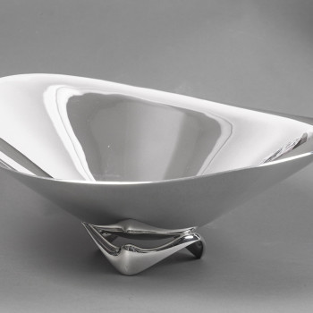 G. Jensen - H. Koppel - 20th Century Solid Silver Centerpiece