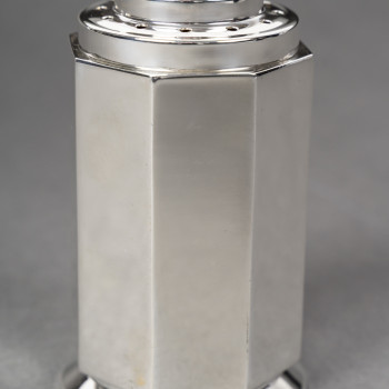 OLIER & CARON silver sugar caster ARTDECO Period 1930