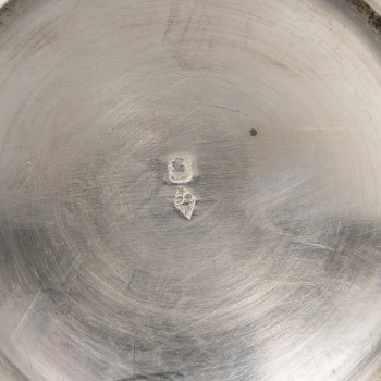 OLIER & CARON silver sugar caster ARTDECO Period 1930