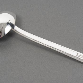 CARDEILHAC – ART DECO silver sauce spoon circa 1930