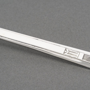 CARDEILHAC – ART DECO silver sauce spoon circa 1930