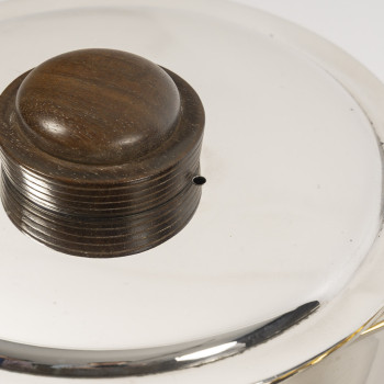 Fouquet Lapar - 4-piece Art Deco solid silver tea and coffee set