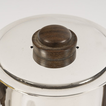 Fouquet Lapar - 4-piece Art Deco solid silver tea and coffee set