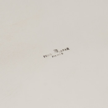 Fouquet Lapar - 4-piece Art Deco solid silver tea and coffee set