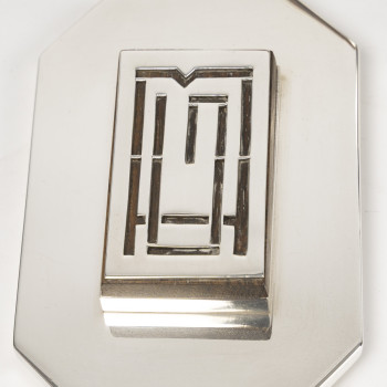 JEAN E. PUIFORCAT - Service THE/CAFE 4 pièces Argent XXe – ART DECO